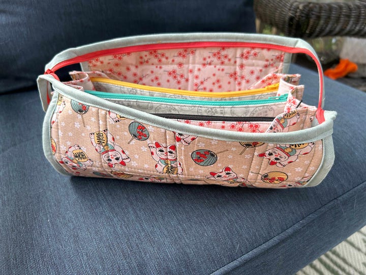 Sew Together Bags made by Bea and past students