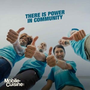 There is Power in Community.