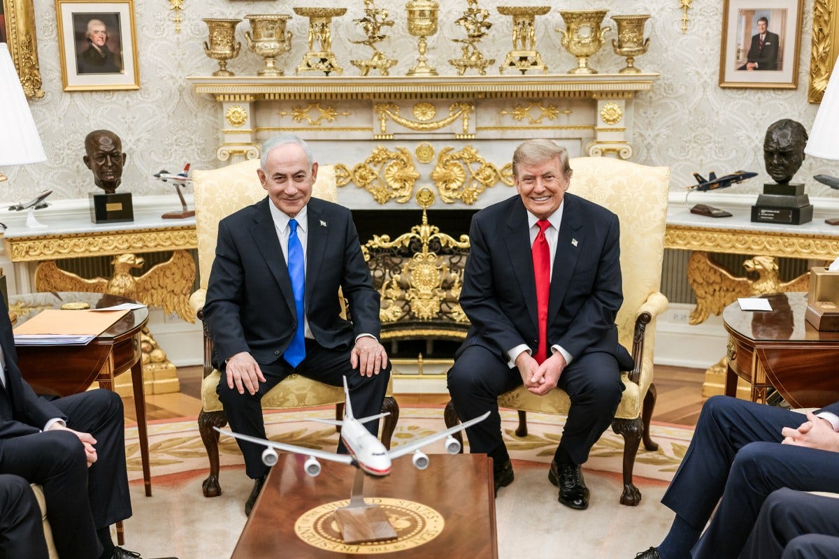 President Donald J. Trump meets with Israeli Prime Minister Benjamin Netanyahu, Tuesday, July 28, 2026, in the Oval Office. (Official White House Photo by Daniel Torok) President Donald J. Trump meets with Israeli Prime Minister Benjamin Netanyahu, Tuesday, July 28, 2026, in the Oval Office. (Official White House Photo by Daniel Torok)