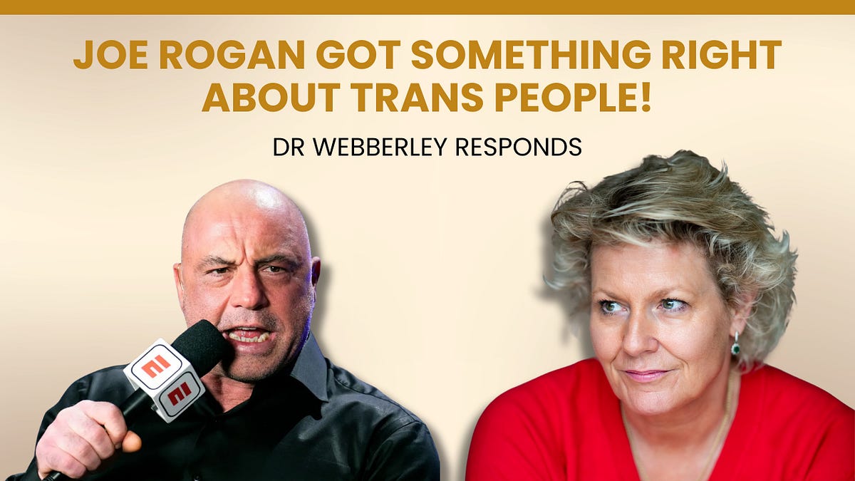 Opening a conversation with Joe Rogan on gender care
