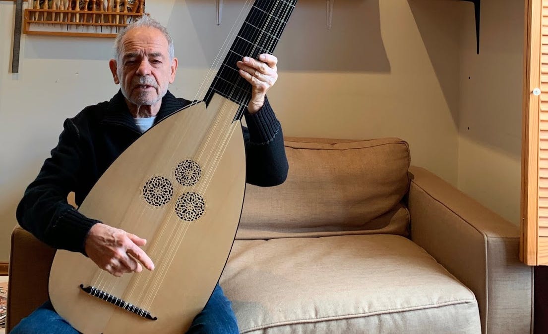 Jakob Lindberg's Recording of Robert de Visée: Theorbo Solos
