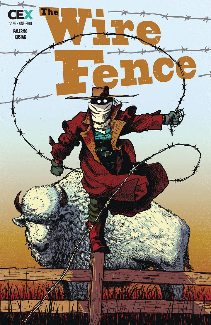 The Wire Fence cover images.