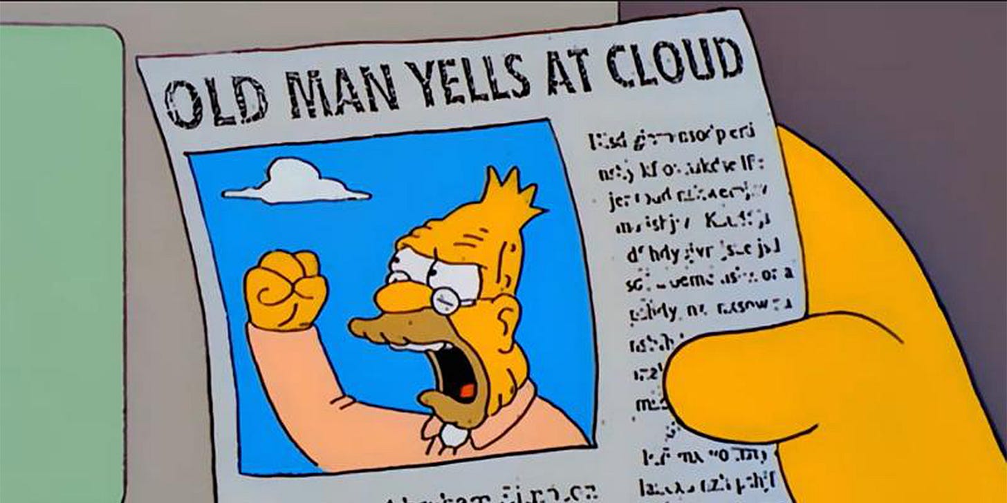 Old Man Yells At Cloud Meme: Origins, Spread, And Examples Old Man Yells At Cloud Meme: Origins, Spread, And Examples