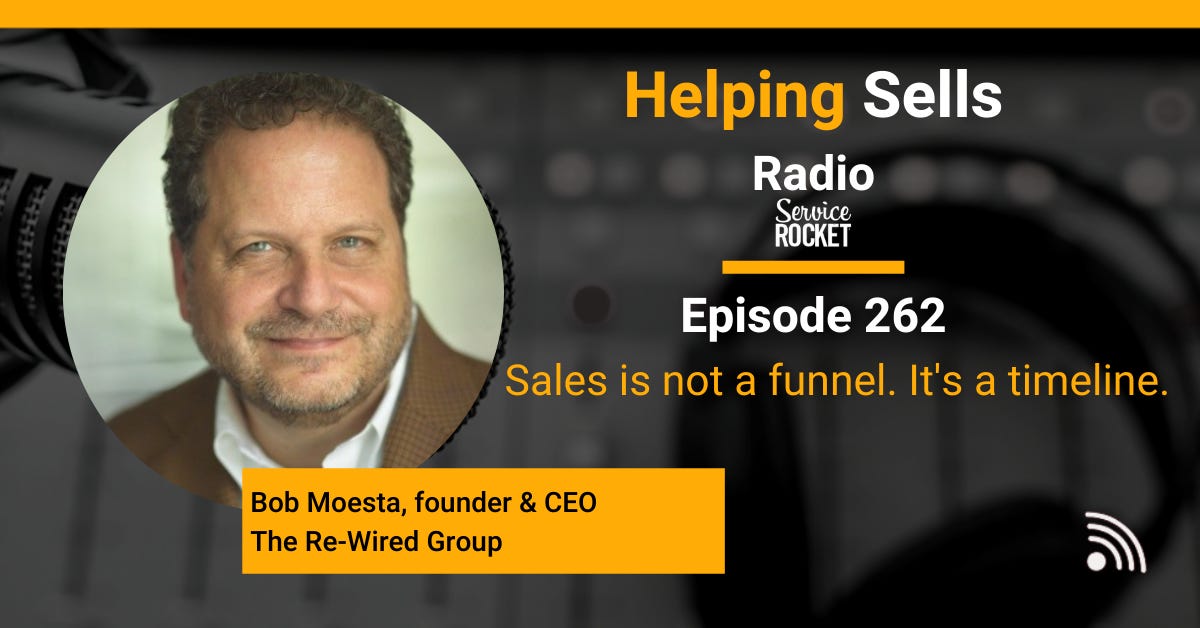 Bob Moesta on Helping Sells Radio podcast with Bill Cushard