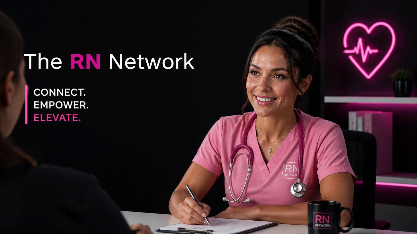 Reliable Nurse in Pink Scrubs