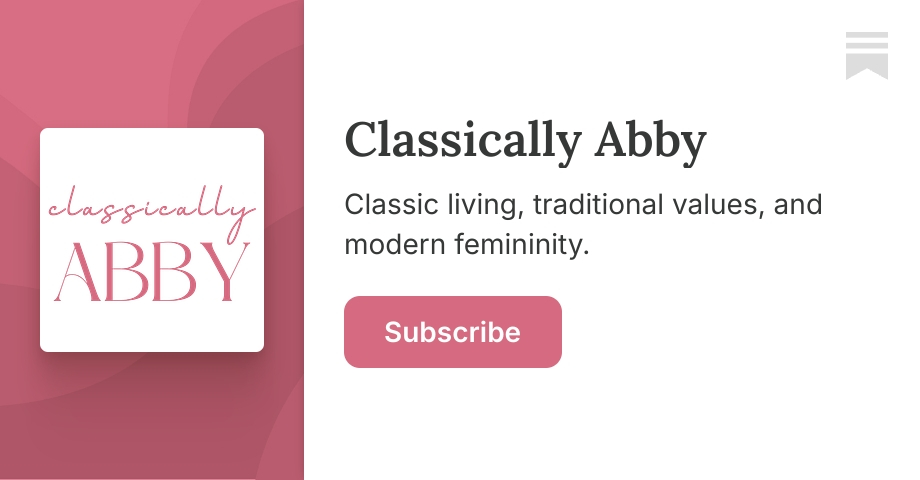 Classically Abby | Substack