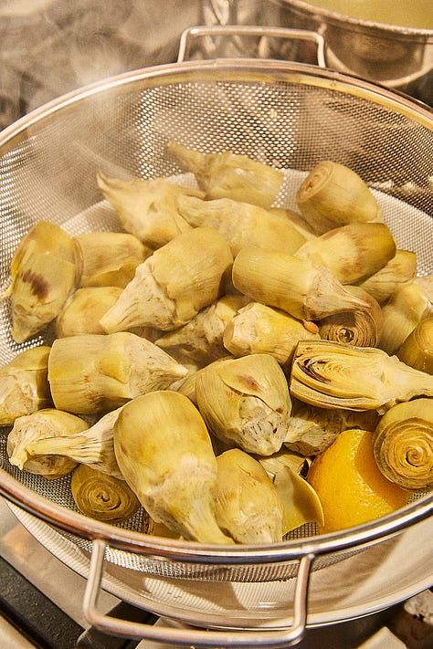 Marinated Baby Artichokes