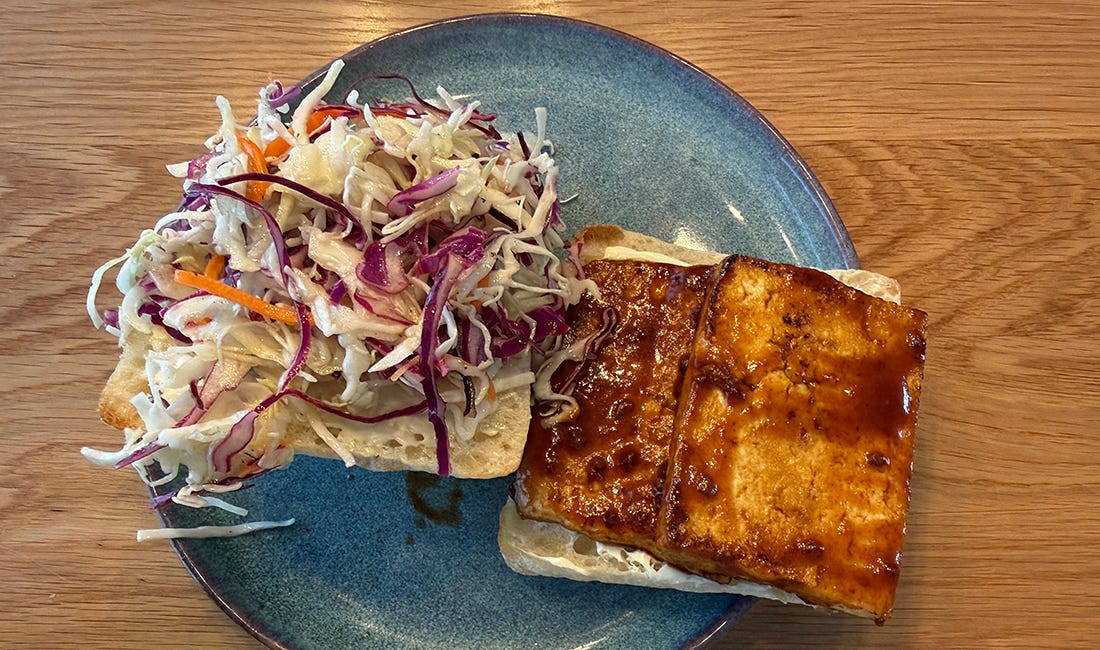 Tofu BBQ Sandwiches