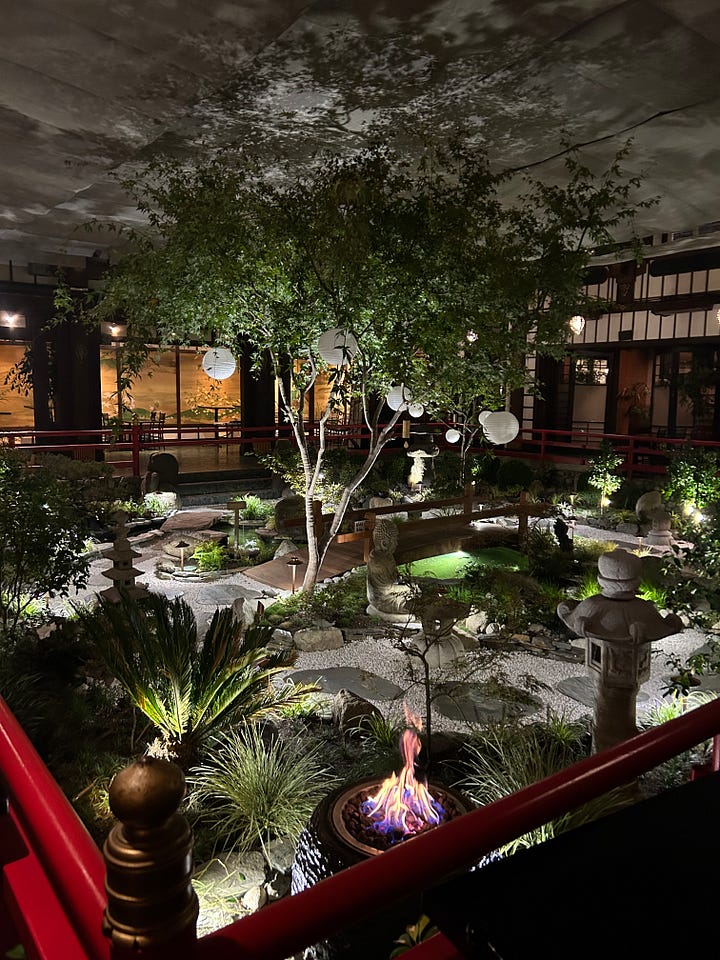 Yamashiro, inside and out