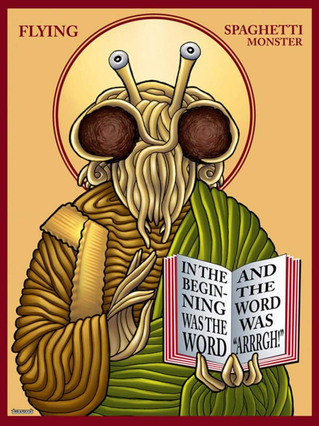 Pastafarianism: A Satirical Faith 🍝 - by Dan Smith, image size:1080x1440