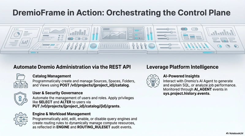 Dremioframe in action Dremioframe in action