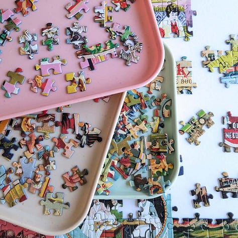 Piatnik Vintage Needle Books Jigsaw Puzzle