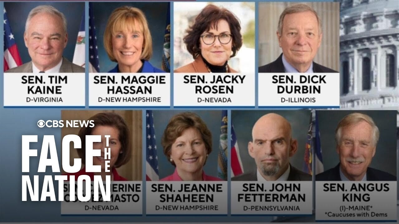 These Senate lawmakers are joining Republicans in efforts to fund the  government - YouTube