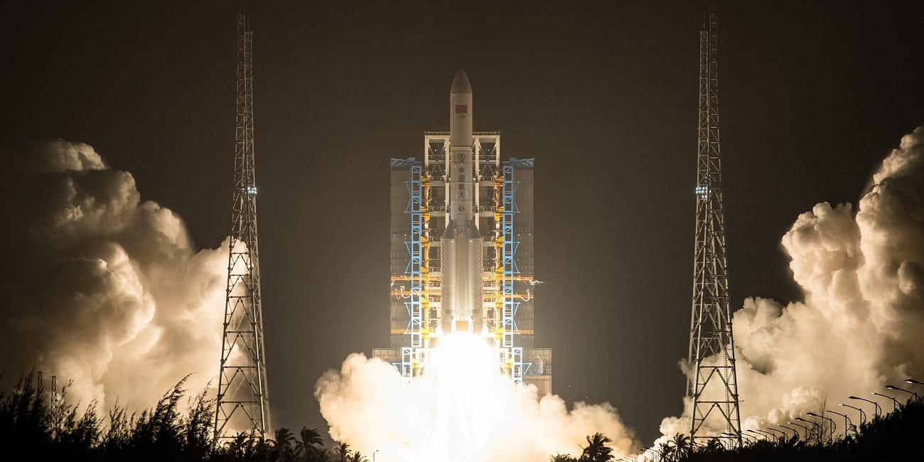 Large TJSW Spacecraft Launched Toward Geostationary Orbit [Long March 5 Y9]