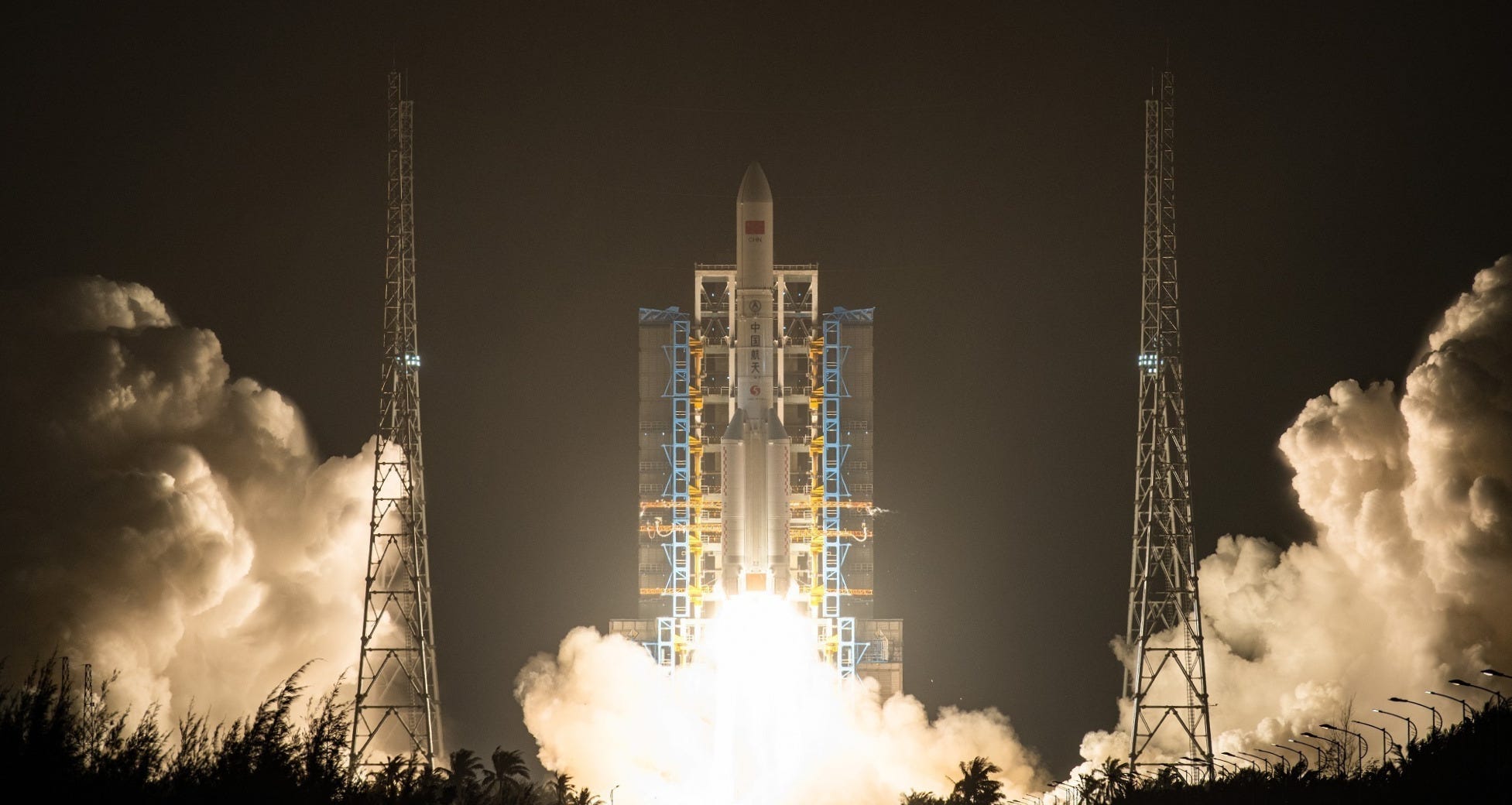 The Long March 5 Y9 vehicle lifting off from the Wenchang Space Launch Site on October 23rd 2025. The Long March 5 Y9 vehicle lifting off from the Wenchang Space Launch Site on October 23rd 2025.