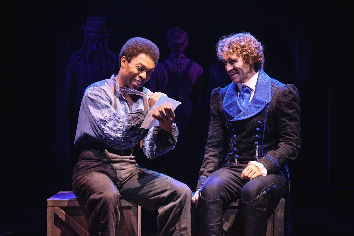 Todrick Hall as Rail and Jeremy Beloate as Richard in Midnight. Todrick Hall as Rail and Jeremy Beloate as Richard in Midnight.
