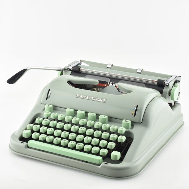 Hermes 3000 Typewriter in Mint condition Hermes 3000 Typewriter in Mint condition