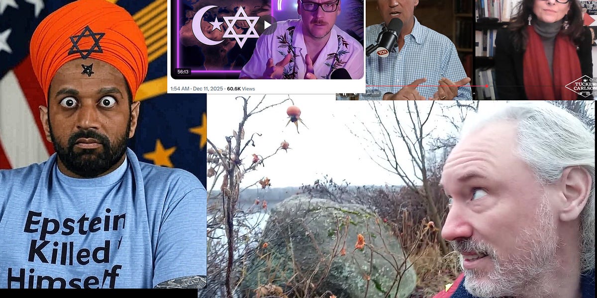 Thomas Massie vs Kash Patel. Zion-Hindu💩. Cancer in Evangelics? Epstein dumb. Tucker persuasion