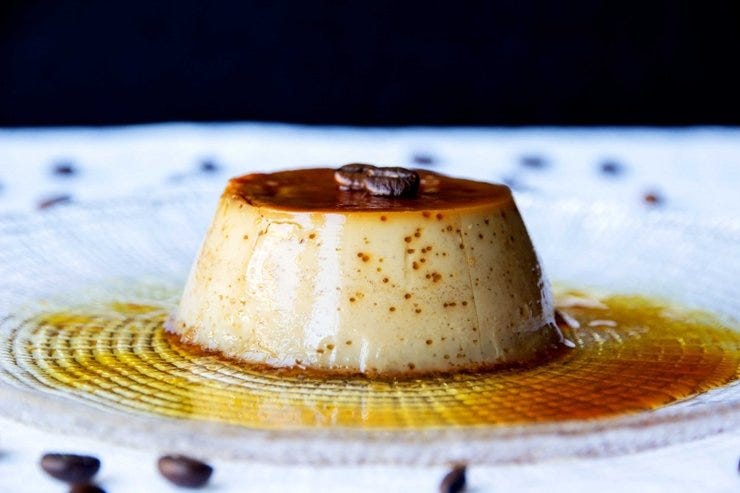18 - Flan de café