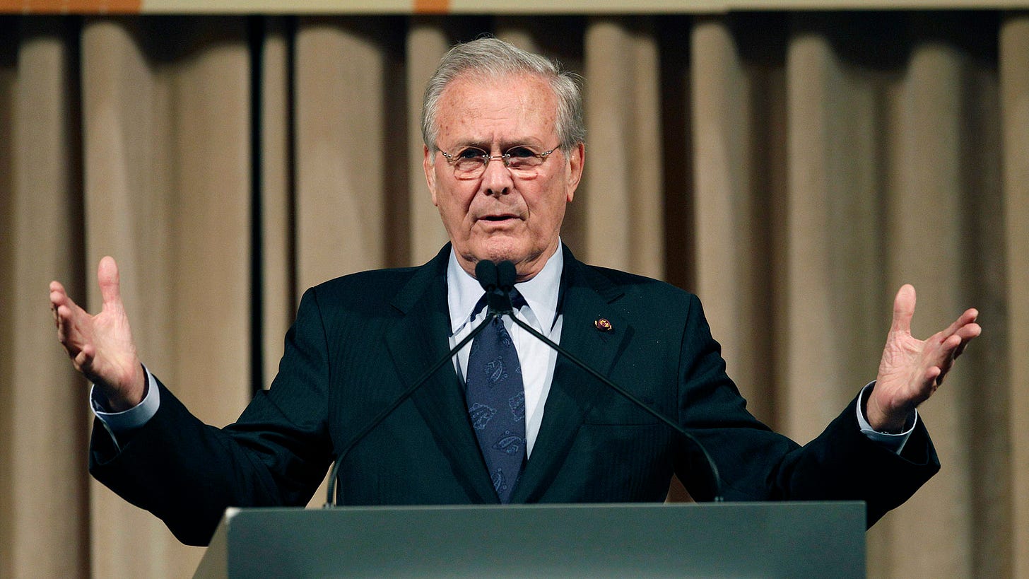Rumsfeld, a Cunning Leader Who Oversaw a Ruinous Iraq War | Chicago News |  WTTW