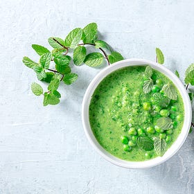 Fresh Pea & Mint Soup