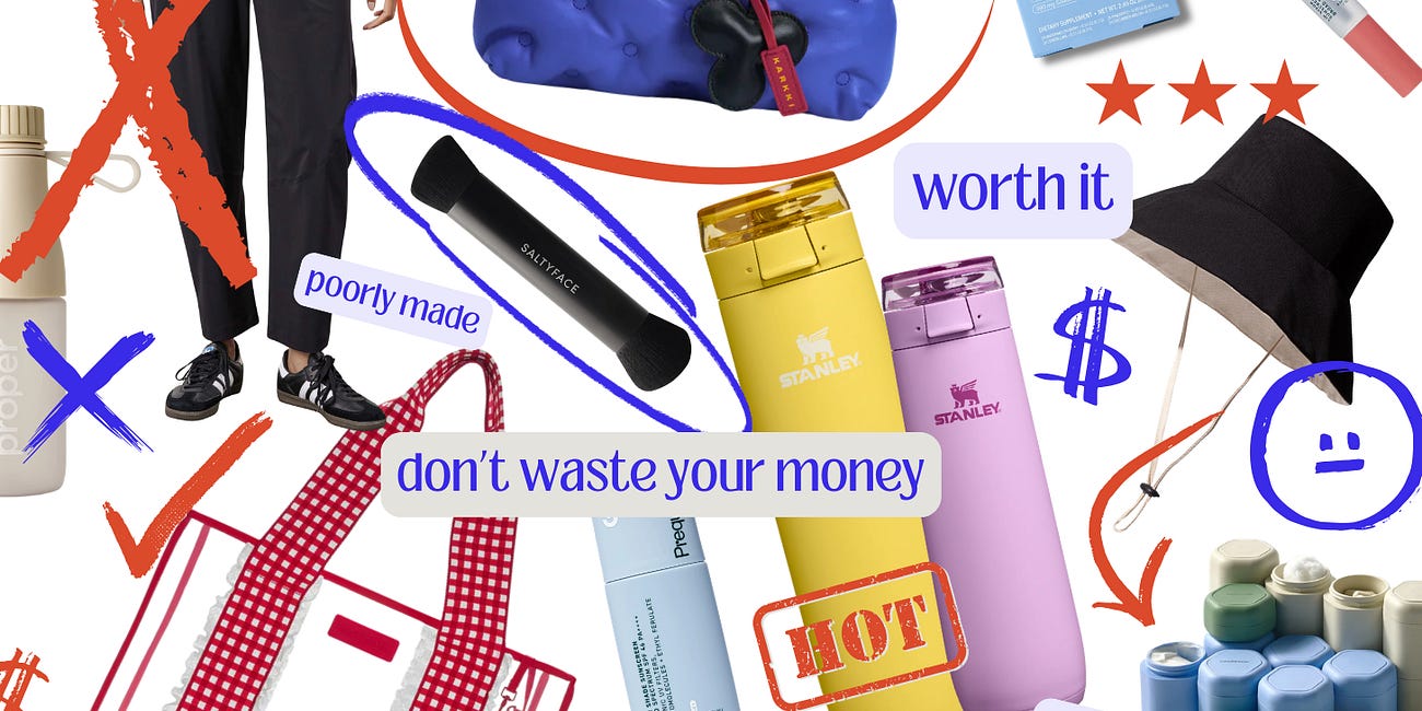 a brutally honest review of every product a brand has sent me