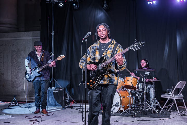 Seth Witcher performing live at Wide Awake Festival.