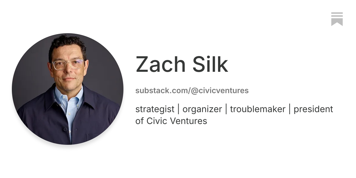 Zach Silk | Substack