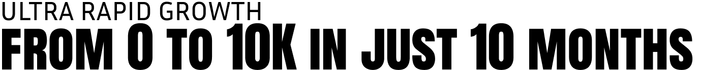 **Alt text:** Wide banner with bold, all-caps black typography on a white background reading: âULTRA RAPID GROWTH â FROM 0 TO 10K IN JUST 10 MONTHS.â Promotional headline used by Karo Zieminski for the *Product With Attitude* Substack, emphasizing rapid audience growth and creator traction. **Alt text:** Wide banner with bold, all-caps black typography on a white background reading: âULTRA RAPID GROWTH â FROM 0 TO 10K IN JUST 10 MONTHS.â Promotional headline used by Karo Zieminski for the *Product With Attitude* Substack, emphasizing rapid audience growth and creator traction.