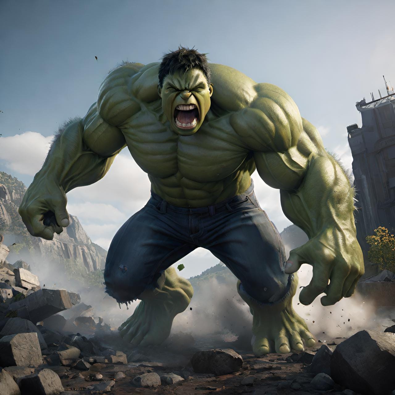 The incredible Hulk