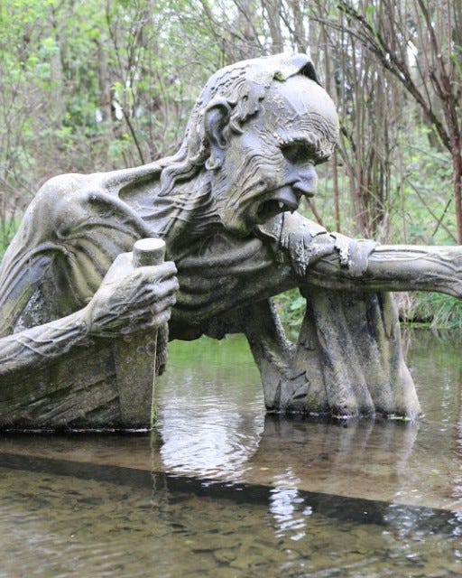 May be an image of body of water and monument