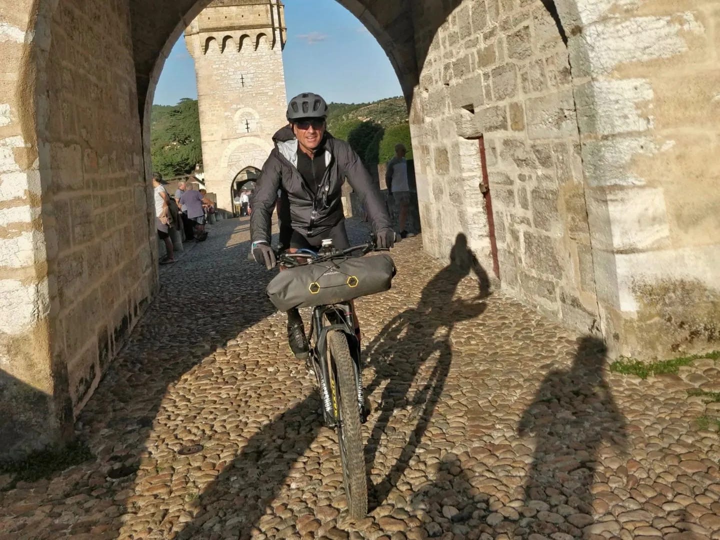 Sur le pont Valentré Sur le pont Valentré