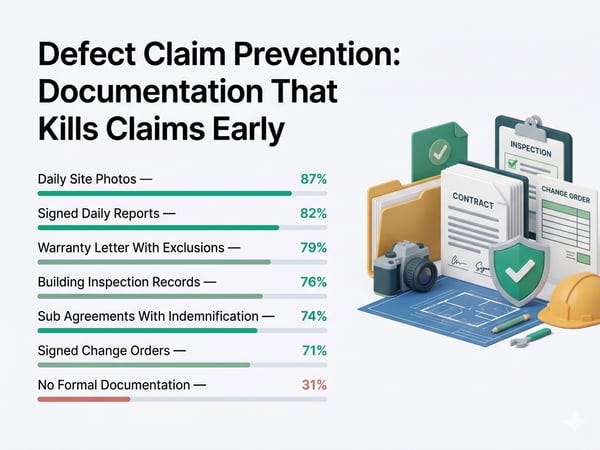 Defect Claim Prevention: Documentation That Kills Claims Early Defect Claim Prevention: Documentation That Kills Claims Early