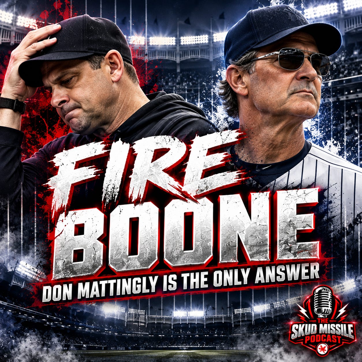 FIRE AARON BOONE. BRING DONNIE BASEBALL HOME. ENOUGH IS ENOUGH.