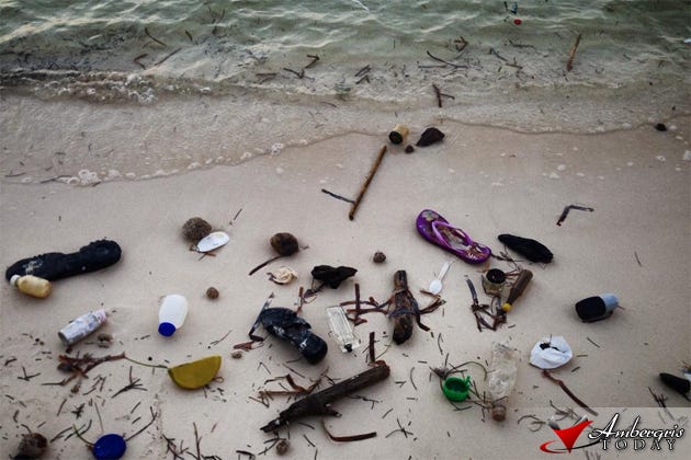 Mystery Garbage Appears Along Coastlines of San Pedro and Caye Caulker