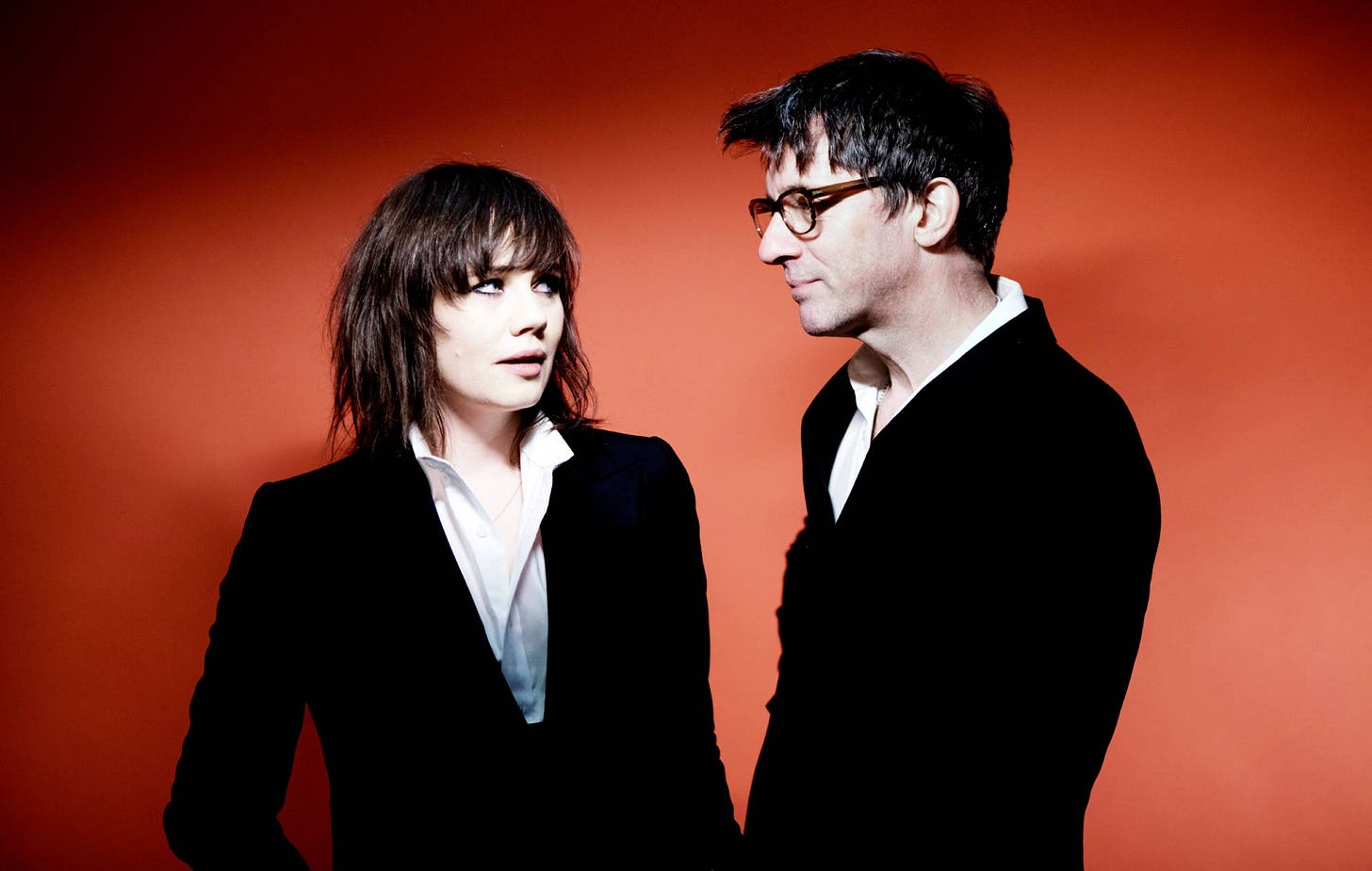 Rose Elinor Dougall and Graham Coxon of The Waeve