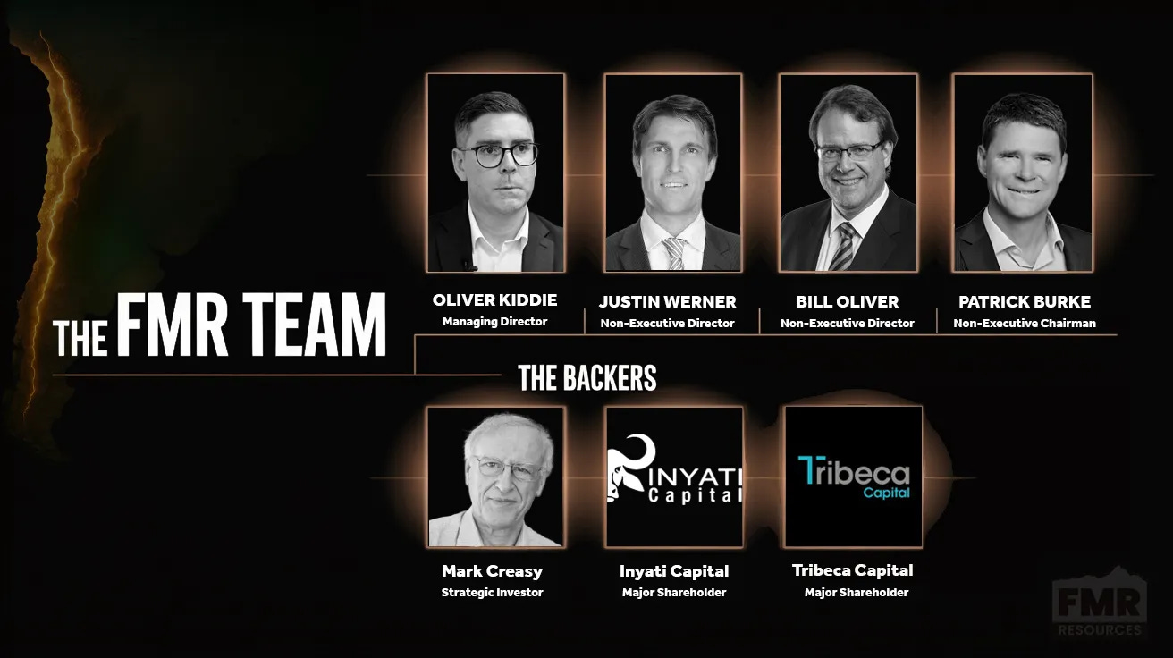 The team of FMR Resources and their major backers