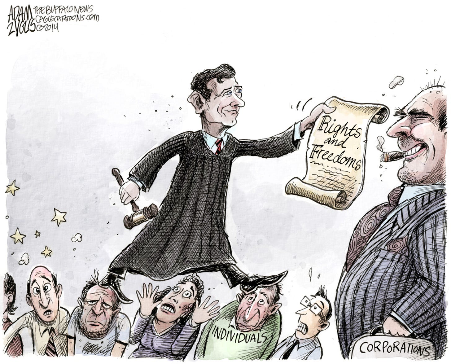 Roberts guts the EPA and civil liberties