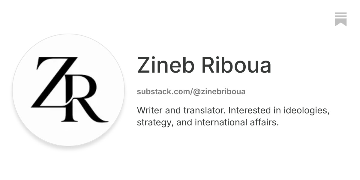 Zineb Riboua | Substack