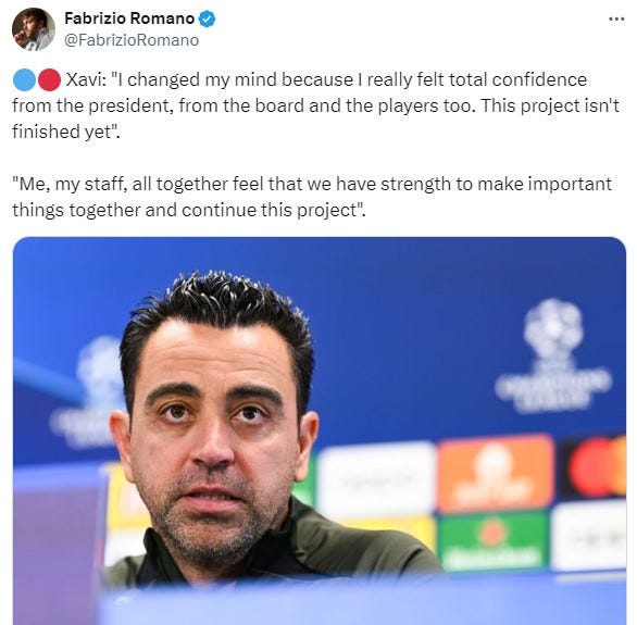 Xavi Barcelona La Liga 