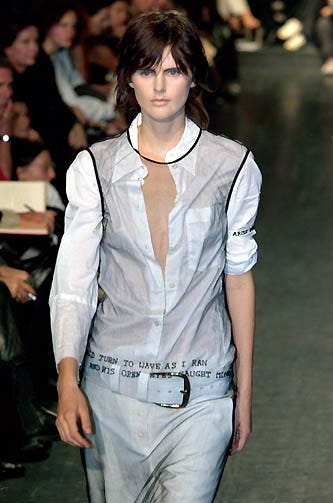 Revisiting Ann Demeulemeester's Spring 2000 Collection Inspired by