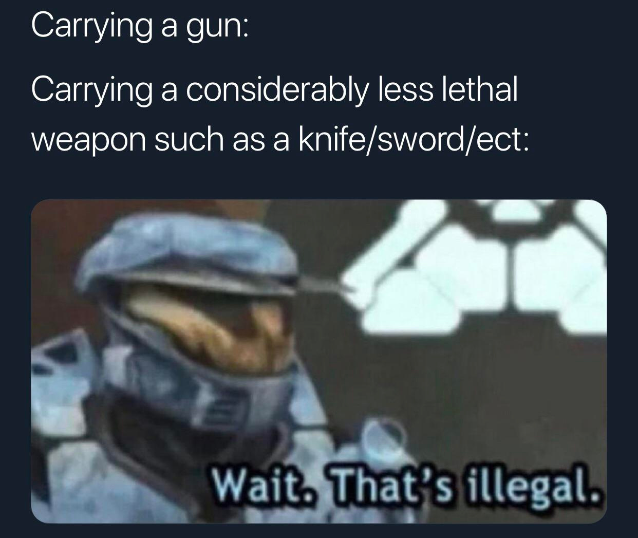 Guns vs Swords : r/memes