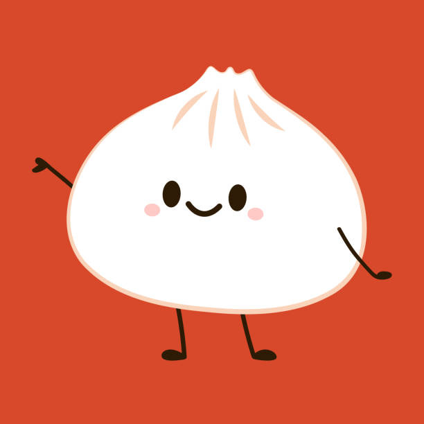 A cartoon bao bun!