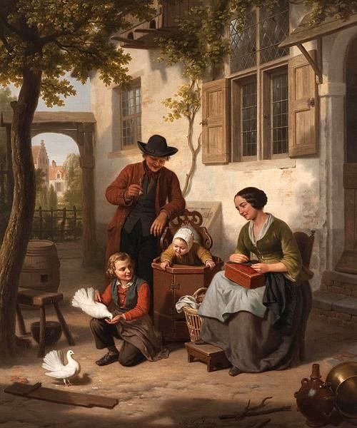 File:Basile De Loose, The Happy Family.jpg - Wikimedia Commons
