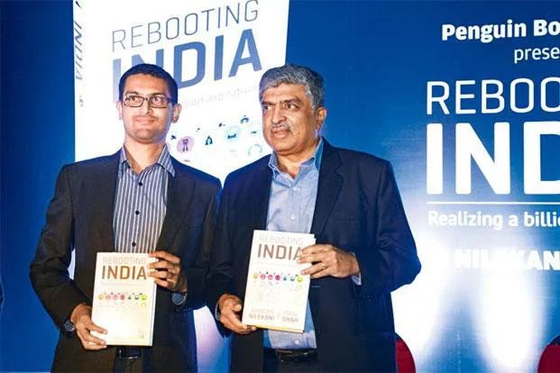 Cover image for Rebooting India - NandanNilekani | GratitudeSeries 32/60