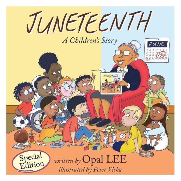 Cover of the book Juneteenth: A Children’s Story by Opal Lee, illustrated by Peter Viska