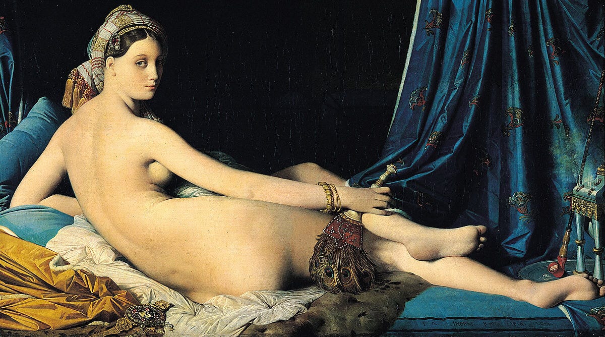 LA GRAN ODALISCA ( 1814 ) — ¿Qué significa este cuadro o escultura?