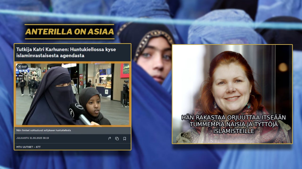 Islaminvastaisuus on ihmisoikeuksia. Islam polkee ihmisoikeuksia.