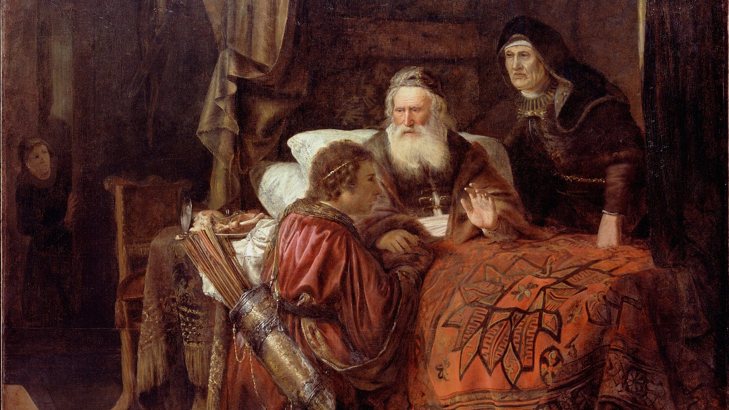 Horst_Gerrit_Willemsz._-_Isaac_blessing_Jacob_-_Google_Art_Project