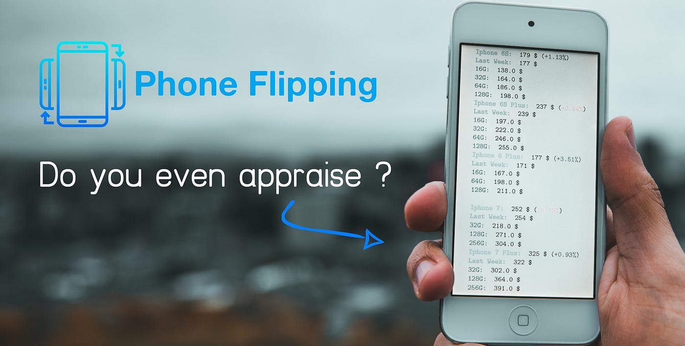 Ads for Phone Flipping.